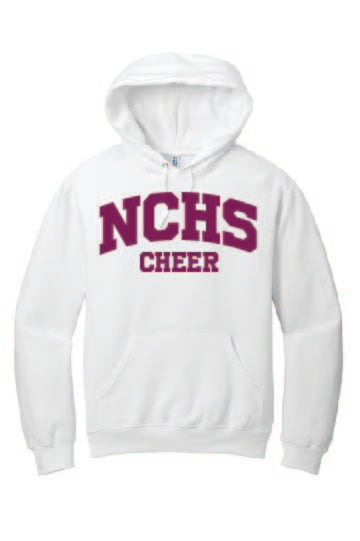 Jerzees® NuBlend® Pullover Hooded Sweatshirt (White)