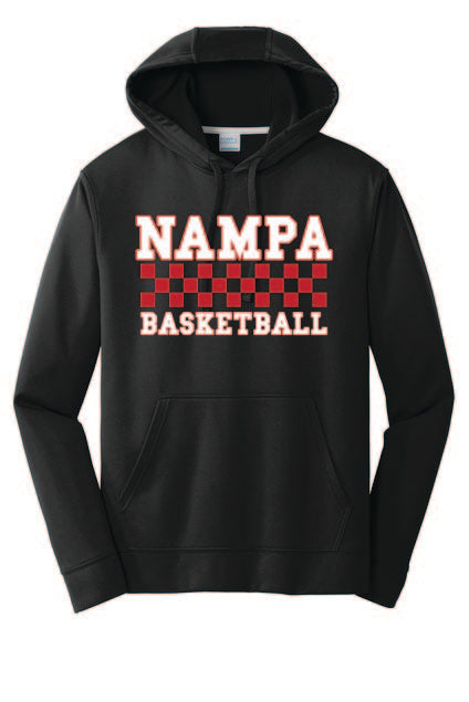 Port & Company® Performance Fleece Pullover Hooded Sweatshirt Black