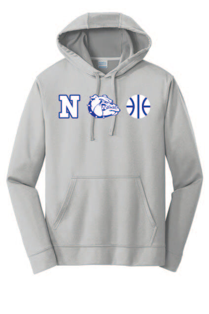 Port & Company® Performance Fleece Pullover Hooded Sweatshirt silver