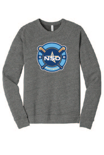 BELLA+CANVAS ® Unisex Sponge Fleece Raglan Sweatshirt
