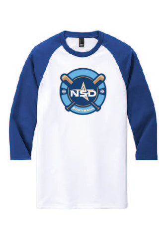 District ® Perfect Tri ® 3/4-Sleeve Raglan