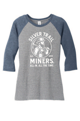District ® Women’s Perfect Tri ® 3/4-Sleeve Raglan