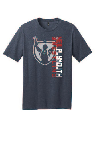 Blended soft t-shirt (heathered navy)