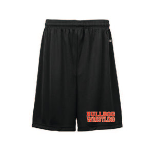 Badger 7 inch inseam 100% poly shorts