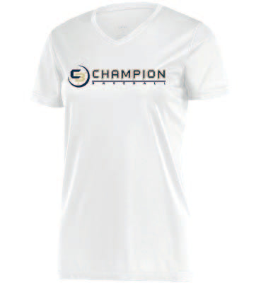 District ® Women’s Perfect Tri ® V-Neck Tee- white