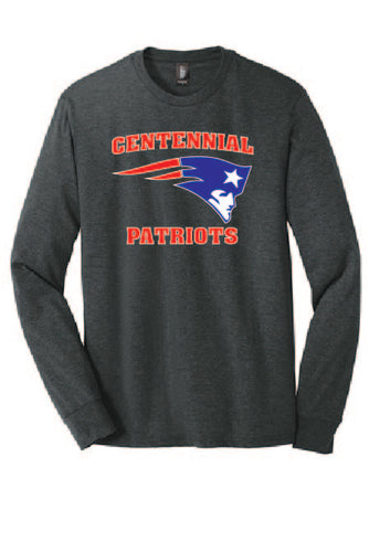 DM132  District ® Perfect Tri ® Long Sleeve Tee