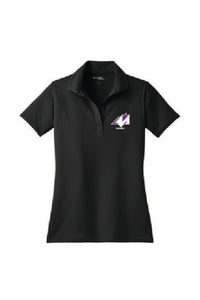 Sport-Tek® Ladies Dry Zone® Raglan Accent Polo womens black