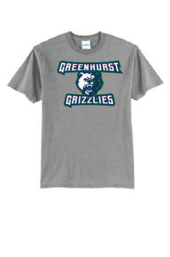 Gray- Port & Company® Core Blend Tee