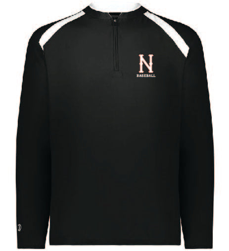 CLUBHOUSE PULLOVER EMBROIDERED- BLACK