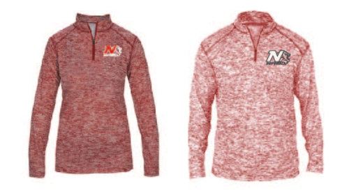 Badger Ladies/Men Blended 1/4 zip Jacket