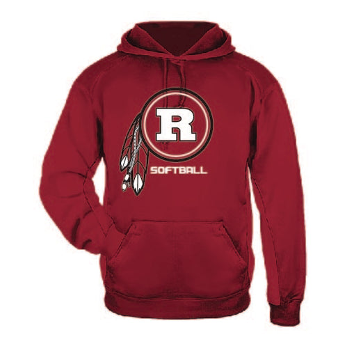 Badger performance hood (Red)